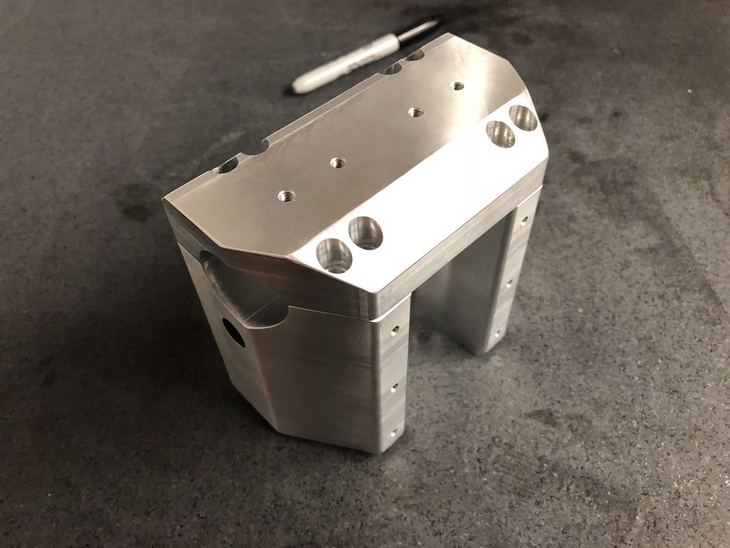 Precision CNC machined part by Rigid Concepts