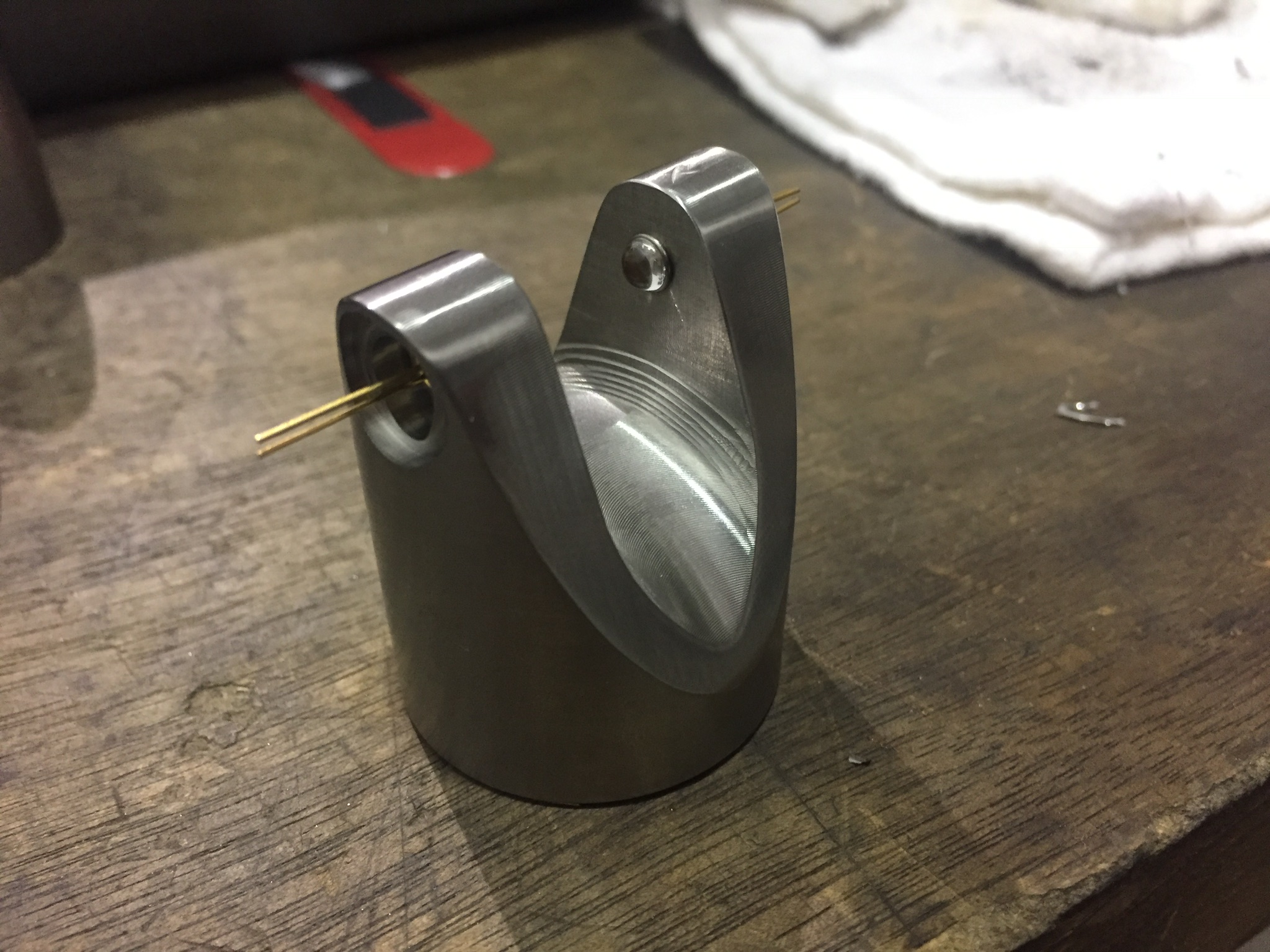 Precision CNC machined part by Rigid Concepts