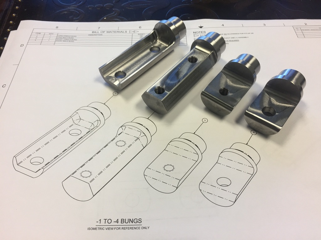 Precision CNC machined part by Rigid Concepts