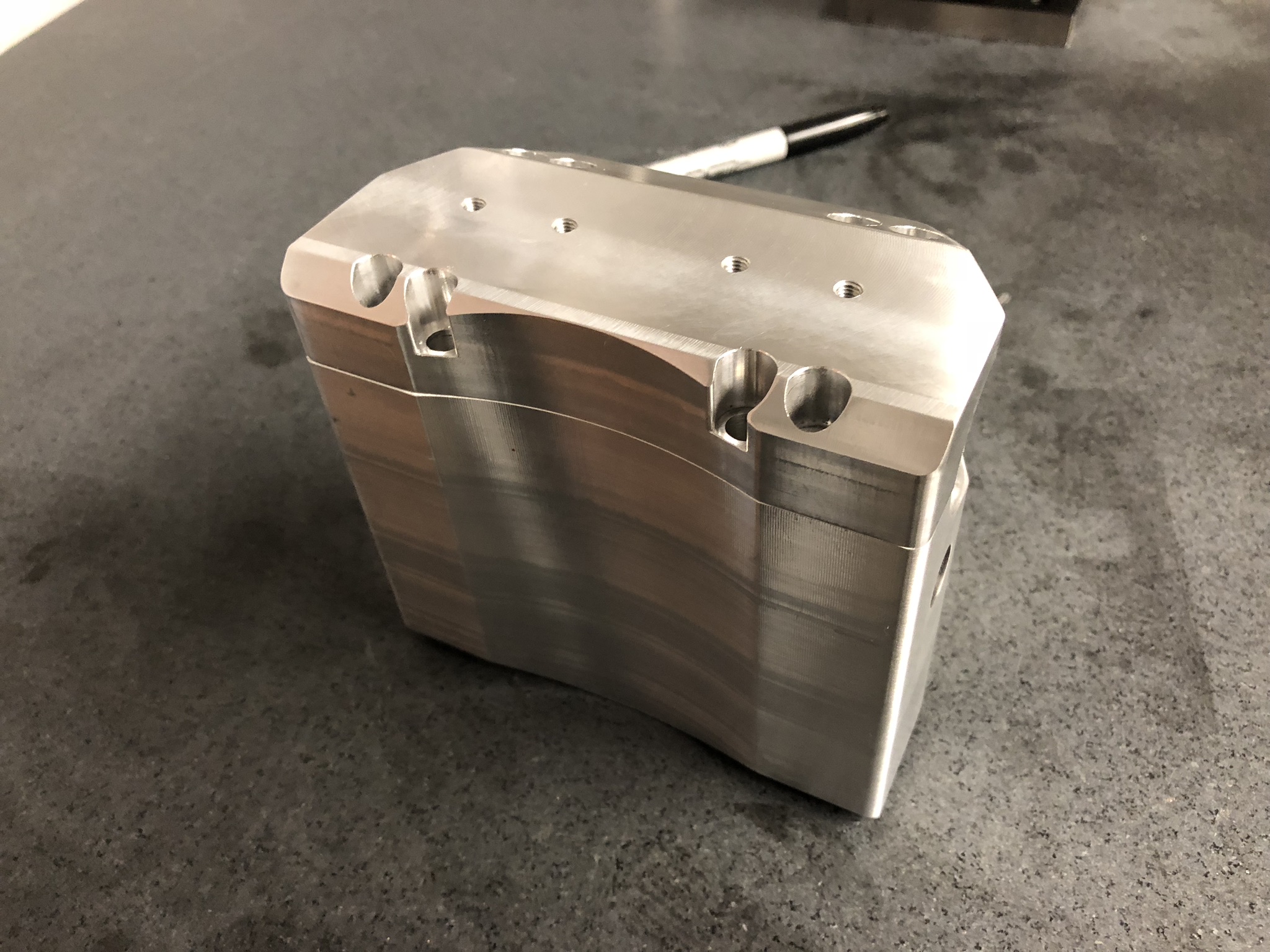 Precision CNC machined part by Rigid Concepts