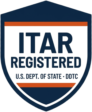 ITAR Registered — U.S. Department of State, Directorate of Defense Trade Controls (DDTC)